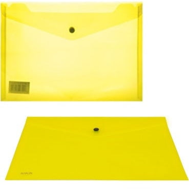 GUNMANSA Marlin A4 Yellow Carry Folder with Stud