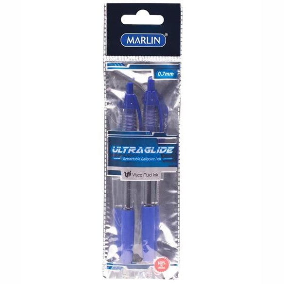 GUNMANSA Marlin Arrowline Retractable Pens Blue