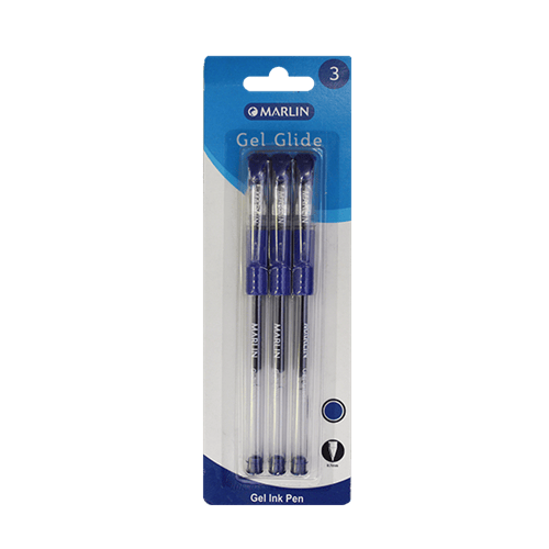 GUNMANSA Marlin Gel Glide Gel Ink Pens Blue