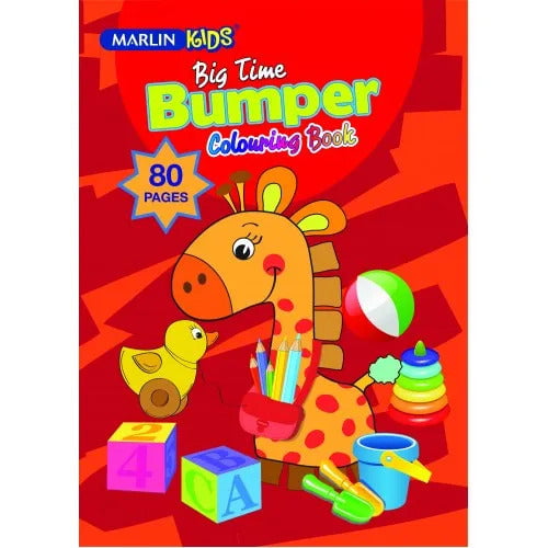 GUNMANSA Marlin Kids Big Time Colouring Book 80 page