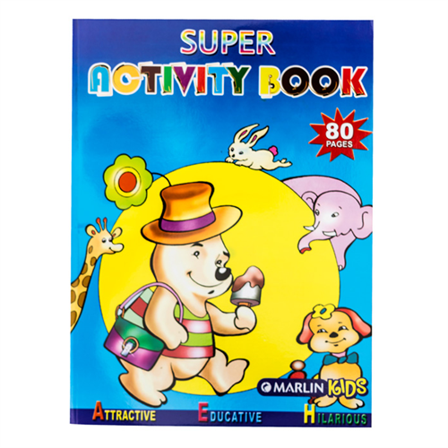 GUNMANSA Marlin Kids Super Activity Books 80 Page