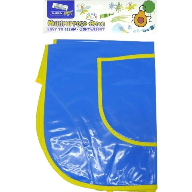 GUNMANSA Marlin Multi Purpose Kids Plastic Aprons Blue