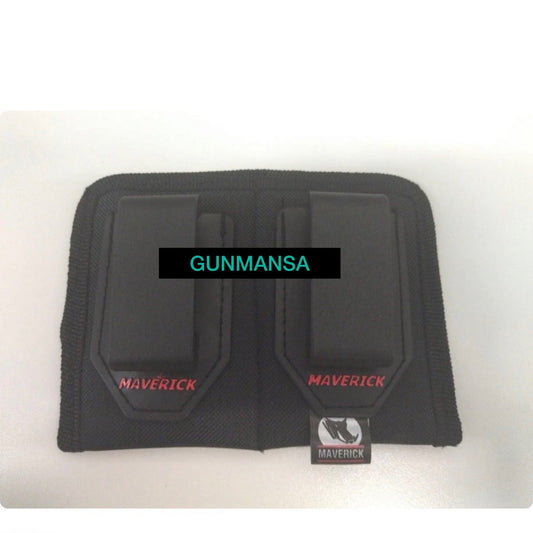 GUNMANSA MAVERICK DOUBLE STACK MAGAZINE HOLSTER IWB/OWB