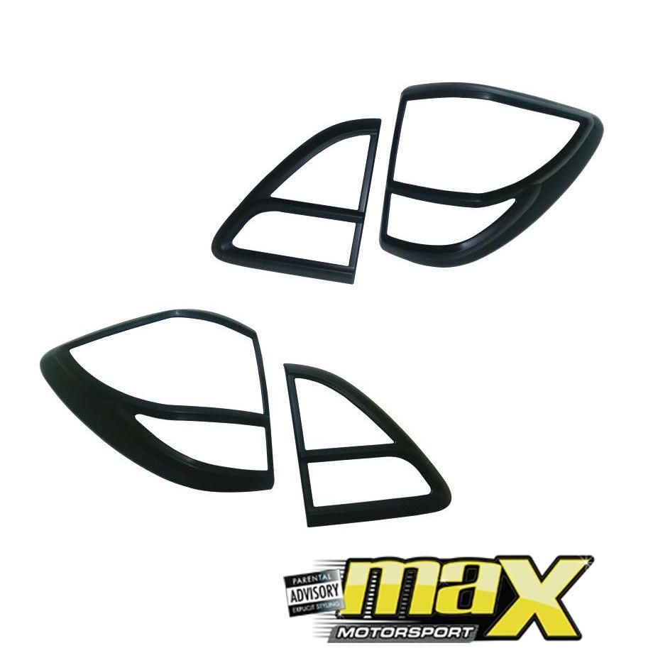 GUNMANSA Mazda BT-50 (12-On) Matte Black Taillight Surrounds