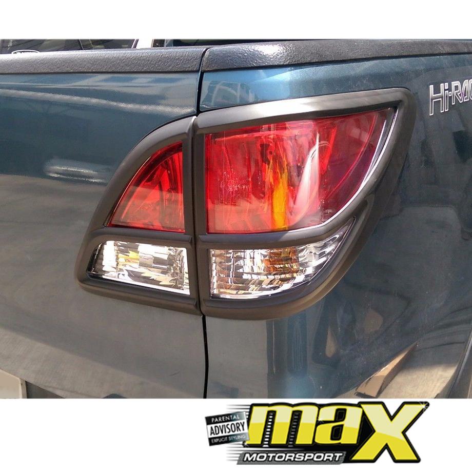 GUNMANSA Mazda BT-50 (12-On) Matte Black Taillight Surrounds