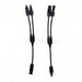 GUNMANSA MC4 2 Way Y-branch connector with cable (pair)