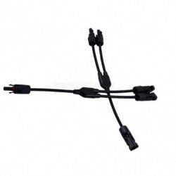 GUNMANSA MC4 2 Way Y-branch connector with cable (pair) Part No: CN19-7