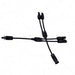 GUNMANSA MC4 2 Way Y-branch connector with cable (pair) Part No: CN19-7