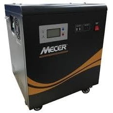 GUNMANSA Mecer 2Kw 24V 2x100A Bat Pure Sine Wave includes 800W Solar charge Controller - Battery Warranty 6 Months