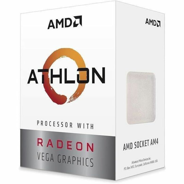 GUNMANSA Mecer AMD Athlon 3000G SKT AM4 CPU/ Dual Core/4 Thread/ Base Clock 3.5GHz/ Boost Clock 4.0GHz/ 4 MB TDP 35W/ Radeon Vega 3 Graphics Cooler in