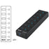 GUNMANSA MECER USB 3.1/ 7 PORT EXTERNAL HUB 5Gbps w/Adapter 5V_2A.