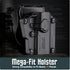 GUNMANSA MEGA UNIVERSAL LEFT HAND CYTEC HOLSTER OWB