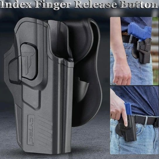 GUNMANSA MEGA UNIVERSAL LEFT HAND CYTEC HOLSTER OWB