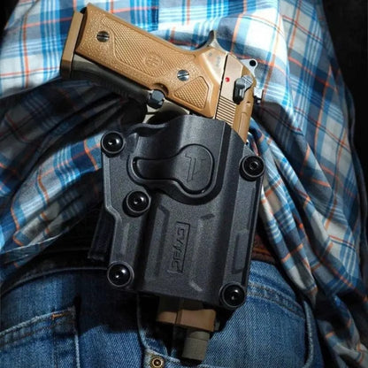 GUNMANSA MEGA UNIVERSAL LEFT HAND CYTEC HOLSTER OWB