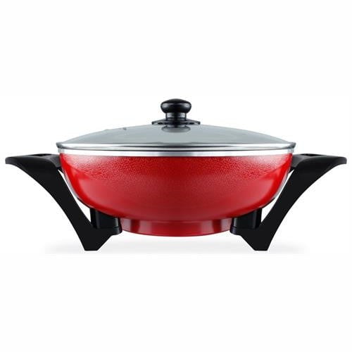 GUNMANSA Mellerware 1500w Aluminium Red Electric Bangkok Wok