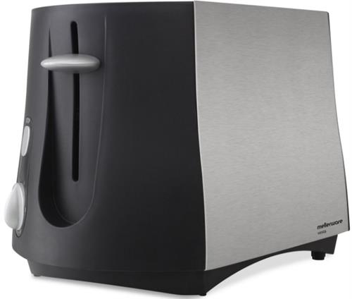 GUNMANSA Mellerware 2 Slice Stainless.Steel 800w Vesta Toaster
