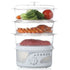 GUNMANSA Mellerware 3 Tier 9 Litre Food Steamer