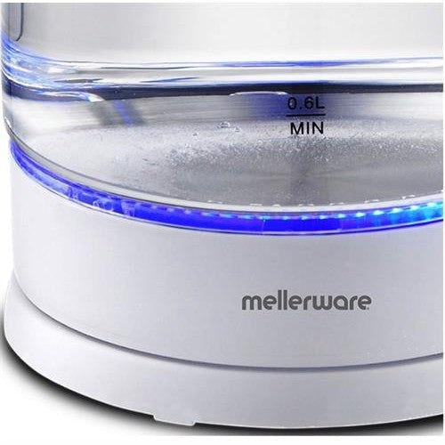 GUNMANSA Mellerware 360 Degree Cordless Kettle Glass White