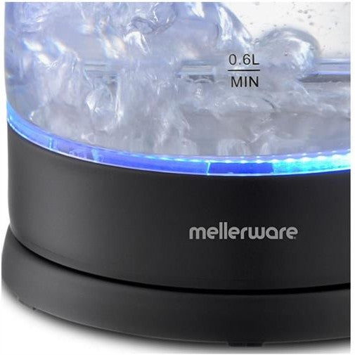 GUNMANSA Mellerware Kettle 360 Degree Cordless Kettle Glass Black