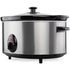 GUNMANSA Mellerware Slow Cooker Stainless Steel Brushed 6.5L 320W