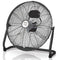 GUNMANSA Mellerware Steel Black Hi Velocity 45cm 3 Speed Floor Fan