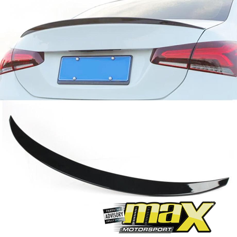 GUNMANSA Merc A-Class (W177) Gloss Black Performance Style Boot Spoiler (19-22)