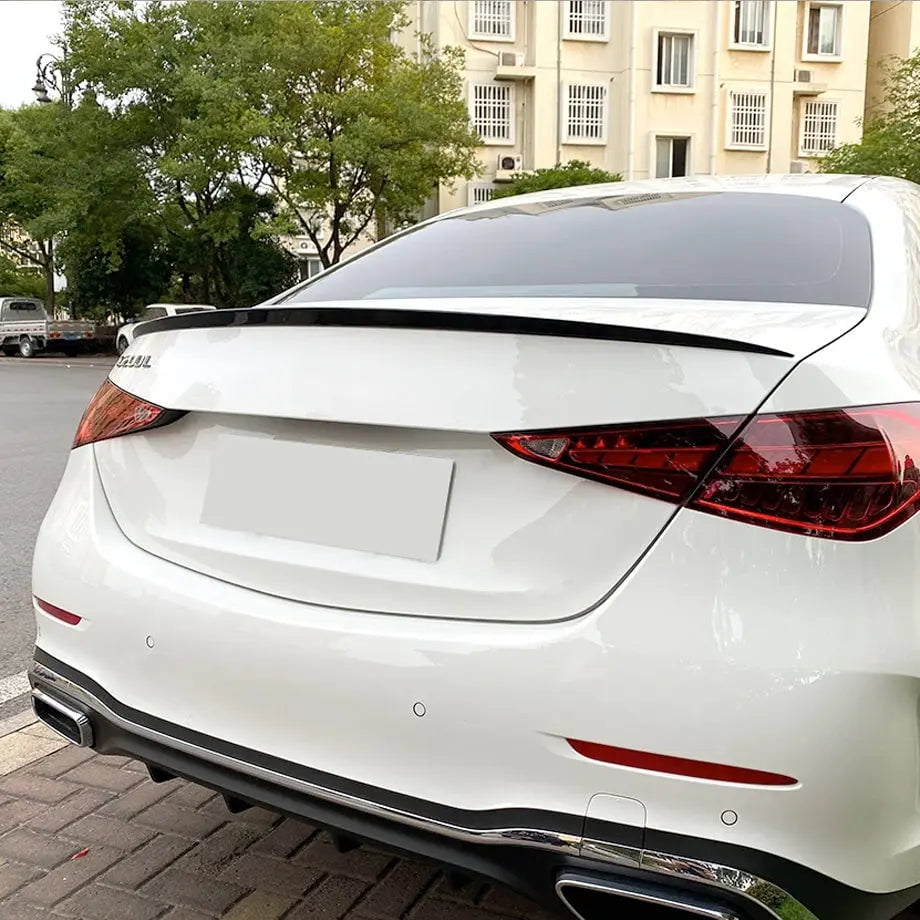 GUNMANSA Merc W206 (21-On) Gloss Black Slim Boot Spoiler
