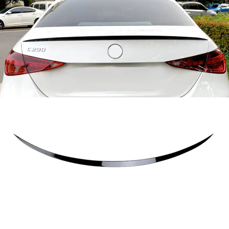 GUNMANSA Merc W206 (21-On) Gloss Black Slim Boot Spoiler