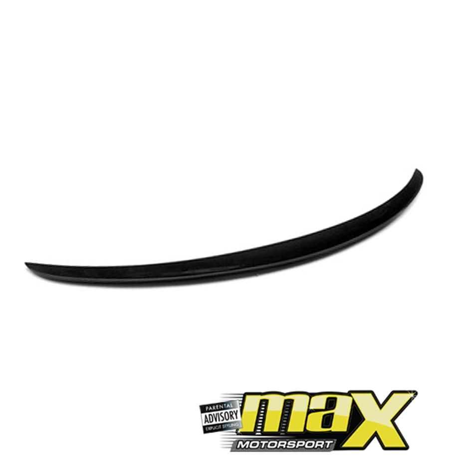 GUNMANSA Merc W213 (17-On) AMG Style Gloss Black Plastic Boot Spoiler