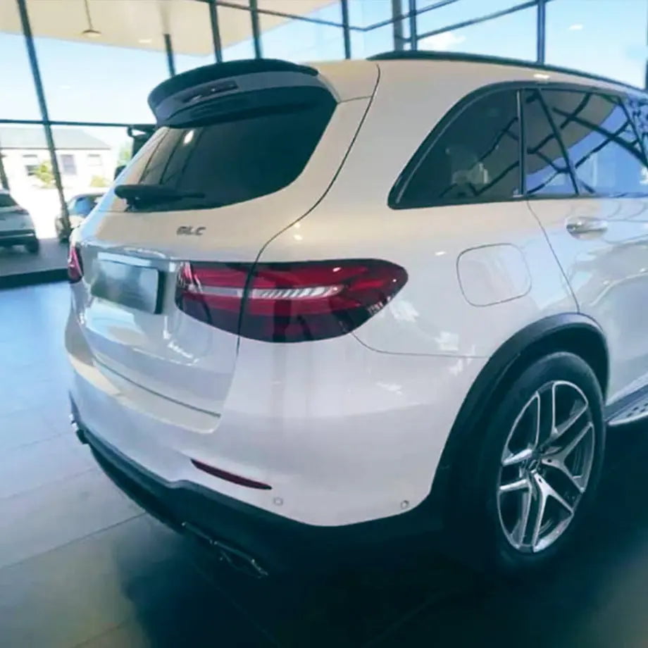 GUNMANSA Merc X253 GLC-63 Style (17-On) Gloss Black Roof Spoiler Extension
