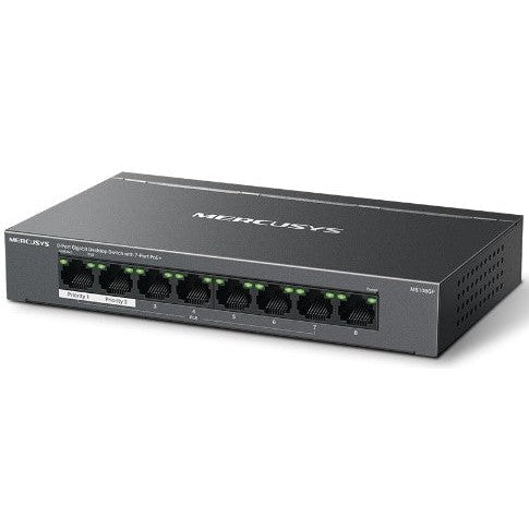 GUNMANSA Mercusys 8-Port Gigabit Switch 7-POE