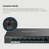 GUNMANSA Mercusys 8-Port Gigabit Switch 7-POE