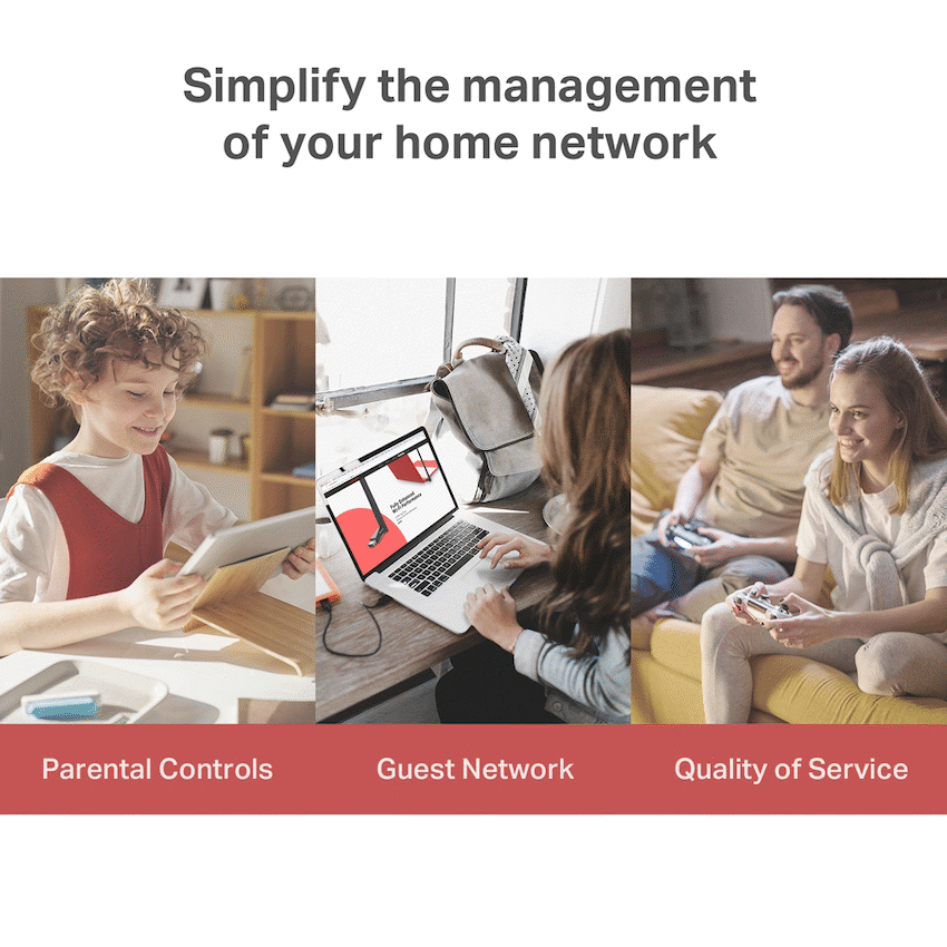 GUNMANSA Mercusys AC750 Dual Band WiFi 5 Router