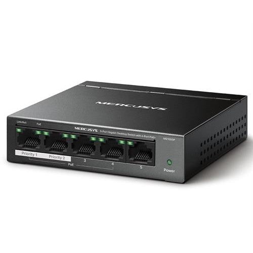 GUNMANSA Mercusys MS105 5 Port Gigabit 5GB RJ45 Desktop Switch