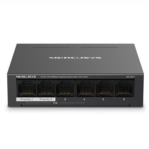 GUNMANSA Mercusys MS106LP 6-Port Desktop Switch