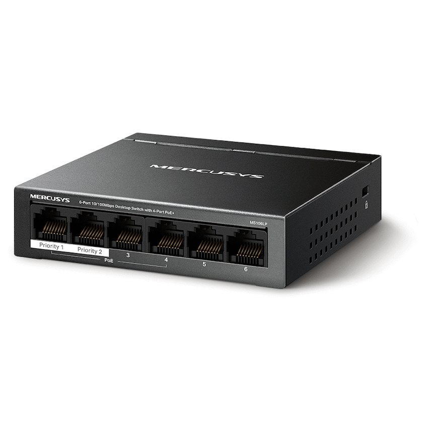 GUNMANSA Mercusys MS106LP 6-Port Desktop Switch