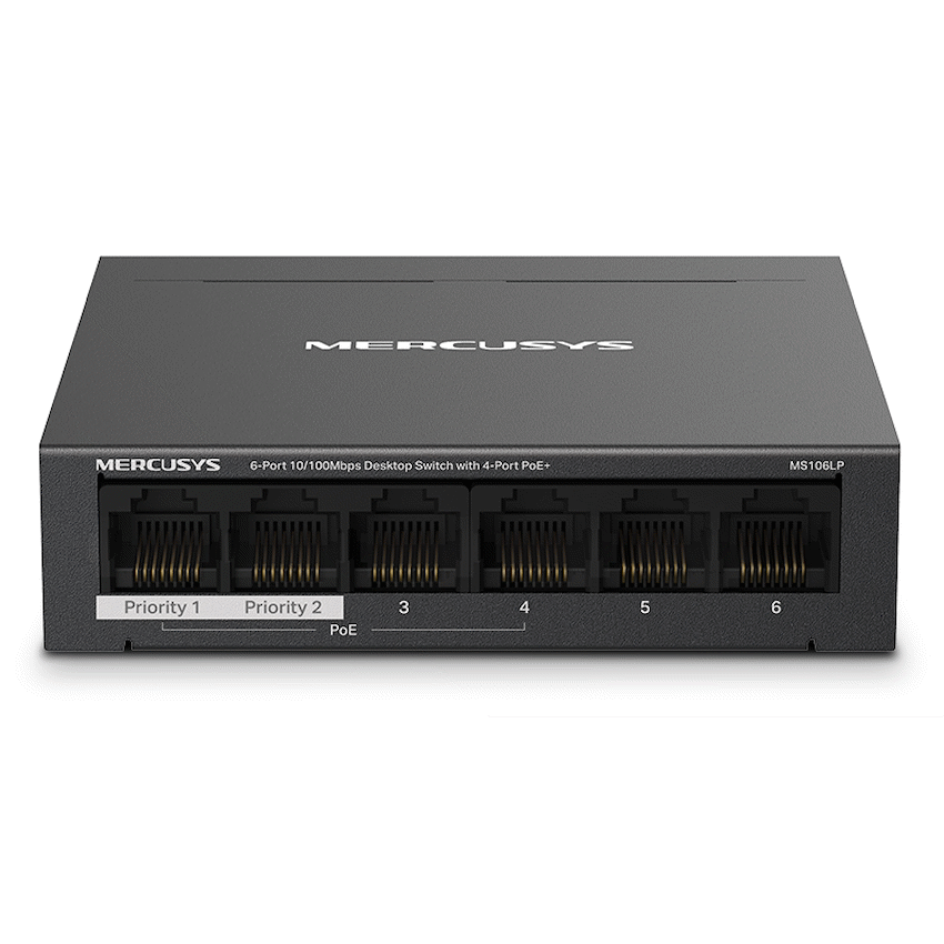 GUNMANSA Mercusys MS106LP 6-Port Desktop Switch