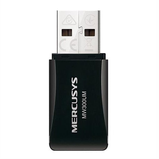 GUNMANSA Mercusys MW300UM N300 Wireless Mini USB Adapter