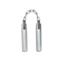 GUNMANSA METAL NUNCHAKU CHROME, 11" THREE SECTION - D318CS
