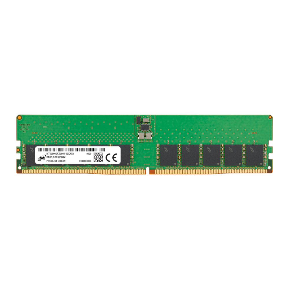 GUNMANSA Micron MTC20C2085S1EC48BA1R 32GB 4800MHz DDR5 ECC CL40 UDIMM Memory