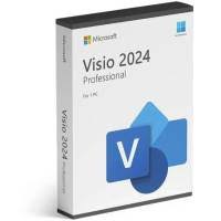 GUNMANSA Microsoft Visio Professional 2024 - 1 PC - Download -EP2-07111.