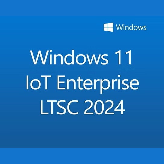 GUNMANSA Microsoft Windows 11 IoT Enterprise 2024 LTSC; one key per COA (PKEA); Value restricted for i3/i5 only