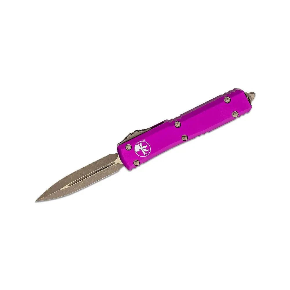 GUNMANSA Microtech 122-13APVI UT D/E Bronze Std Violet