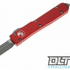 GUNMANSA Microtech 123-10APRD Ultratech T/E - Red Handle - Apocalyptic Blade