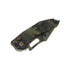 GUNMANSA Microtech 169-1OCS Stitch S/E - Olive Green Camo Handle | Blade