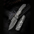 GUNMANSA Microtech Anax Manual Folding Knife – 190C-2DLCTCFITI