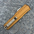 GUNMANSA Microtech Cypher II S/E Tan Stonewash Standard 1241-10TA