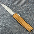 GUNMANSA Microtech Cypher II S/E Tan Stonewash Standard 1241-10TA