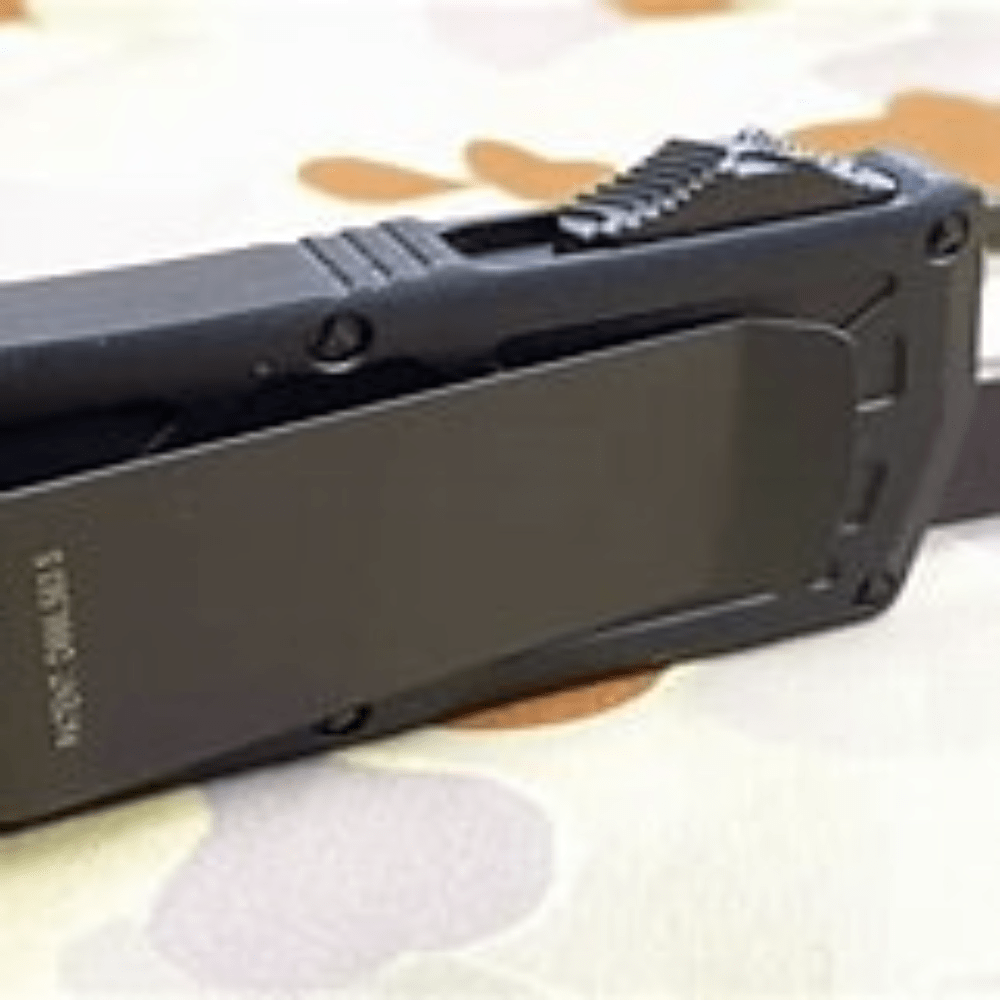 GUNMANSA MICROTECH EXOCET T/E BLK TACTICAL – 158-1T