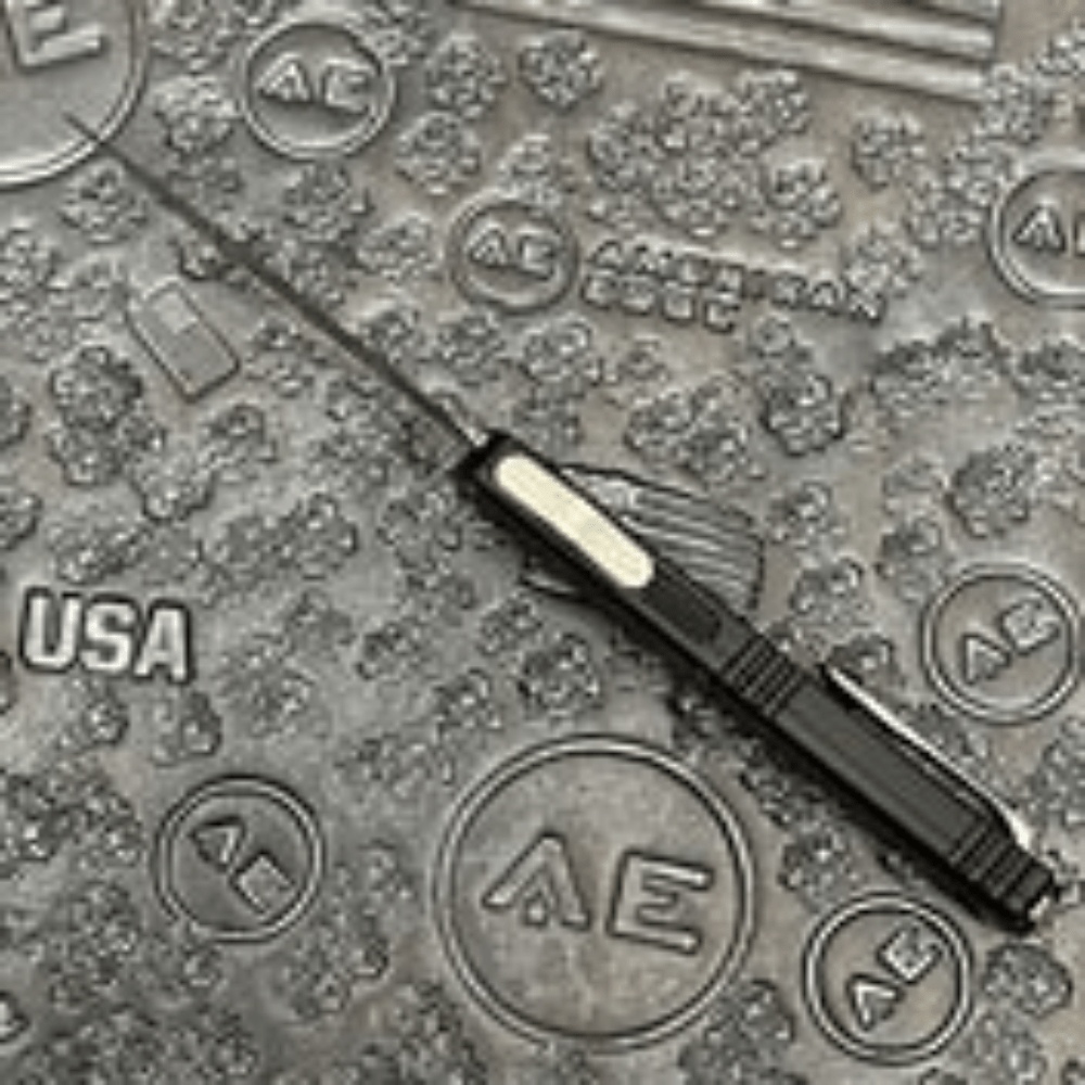 GUNMANSA Microtech Hera® II Mini D/E Stonewash Standard – 1702M-10